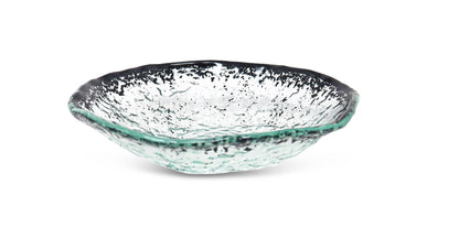 VIVIENCE - Salad Bowl with Scattered Black Design: Large