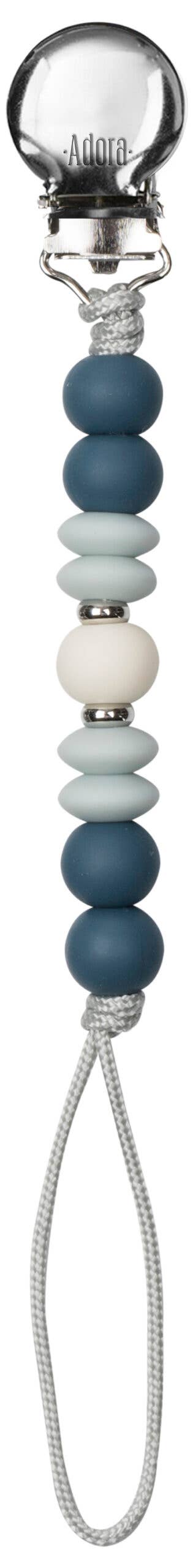 Adora Baby Gifts - Denim Sky Boys Pacifier Clip