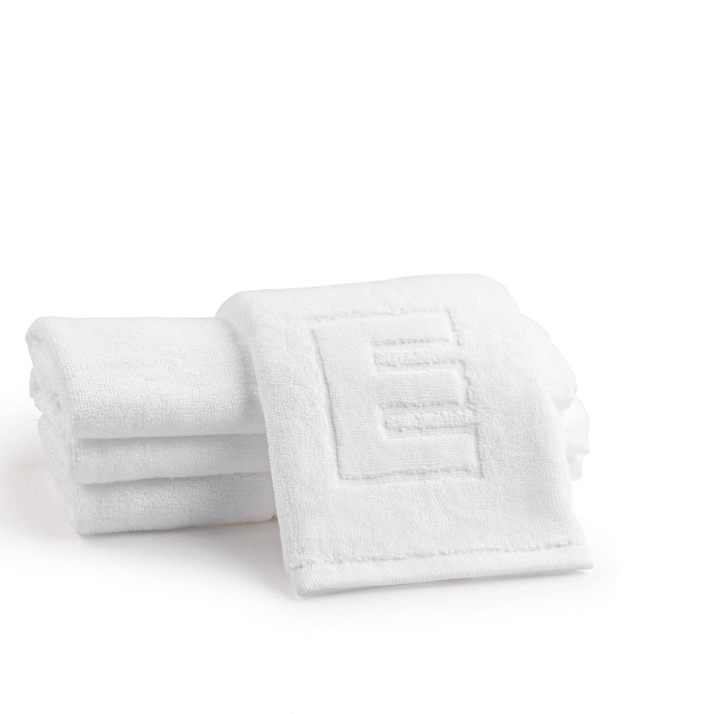 Waterdale Collection - Initial Embossed Finger Towel