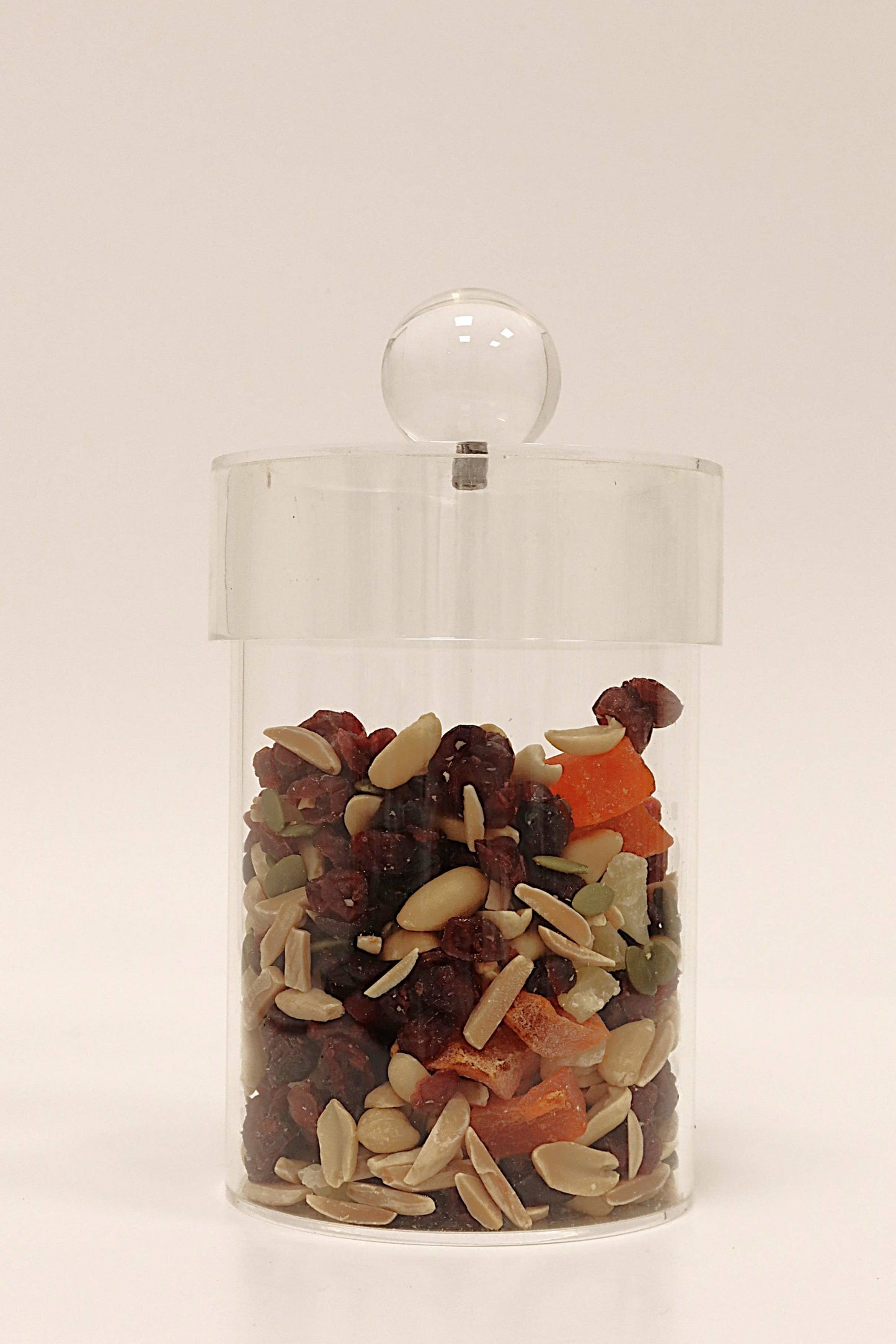 VIVIENCE - Acrylic Canister with Clear Ball Knob