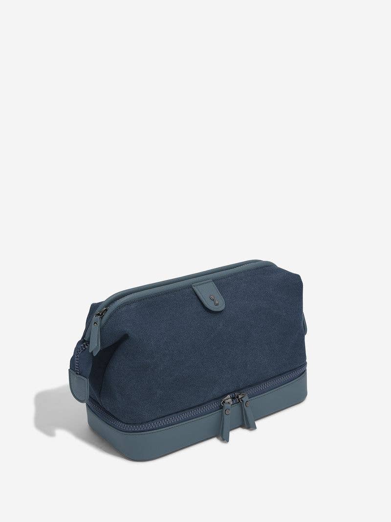 Stackers - Blue Canvas Doctors Style Washbag