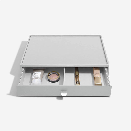 Stackers - Pebble Grey Supersize Makeup Drawer
