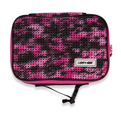 Light + Nine - Insulated Lunch Tote Pink Camo