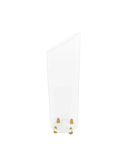 Krifts Products - Acrylic Vase on Gold Legs