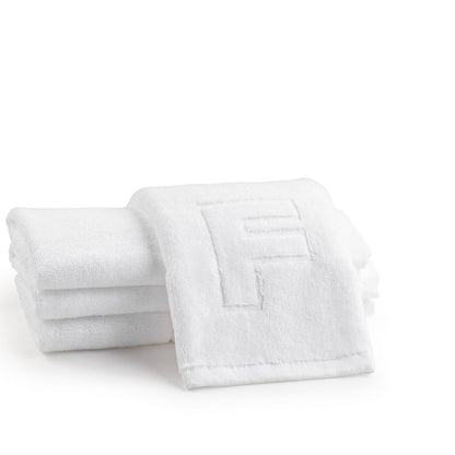 Waterdale Collection - Initial Embossed Finger Towel