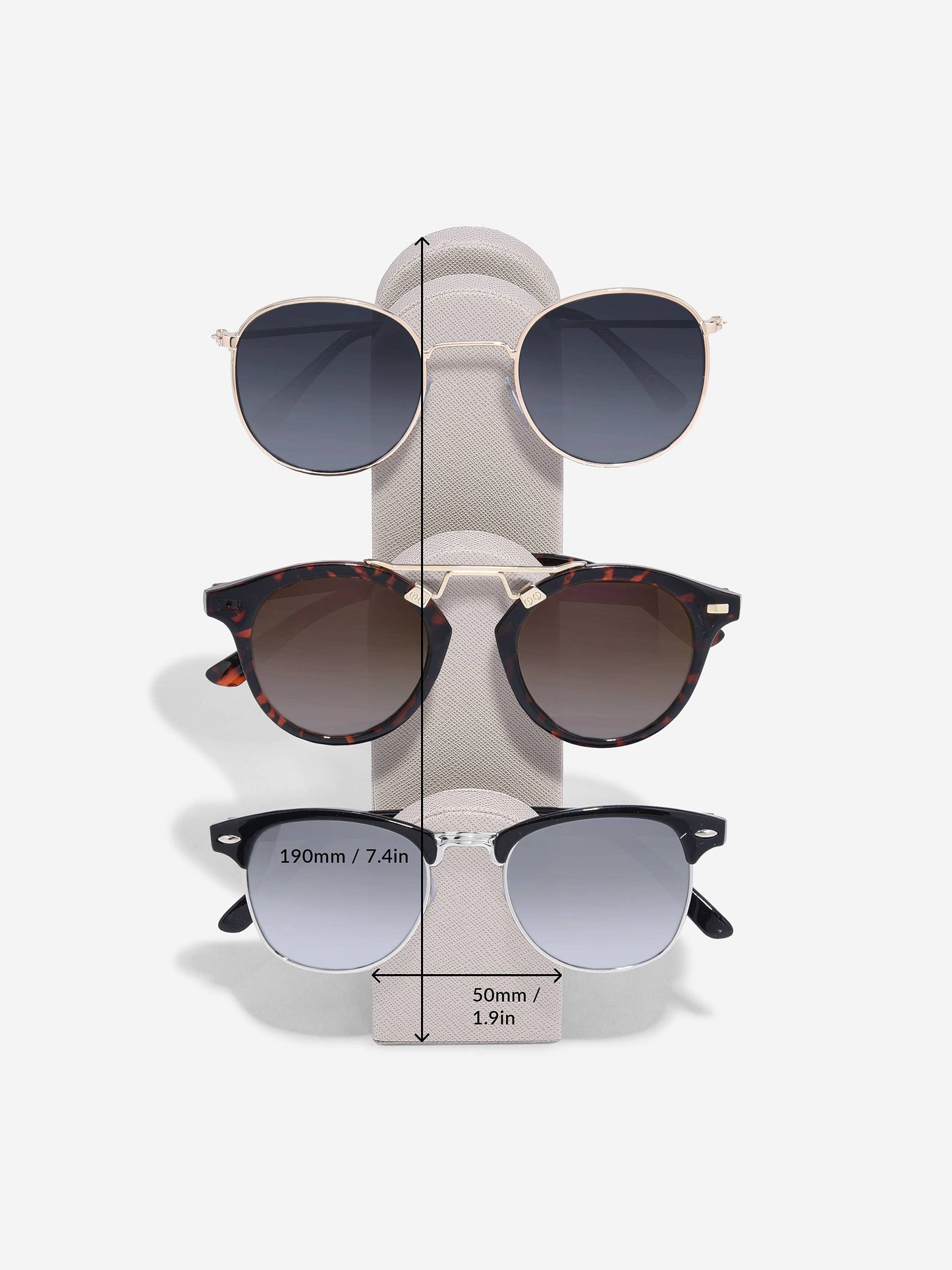 Stackers - Taupe Glasses Stand