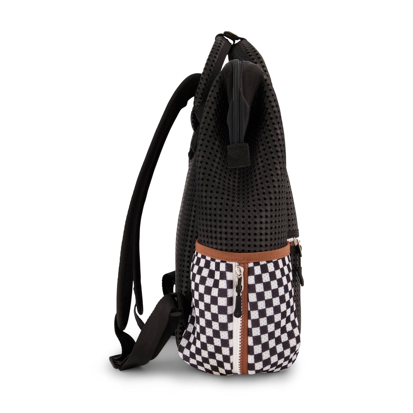 Light + Nine - Tweeny short backpac checkered black