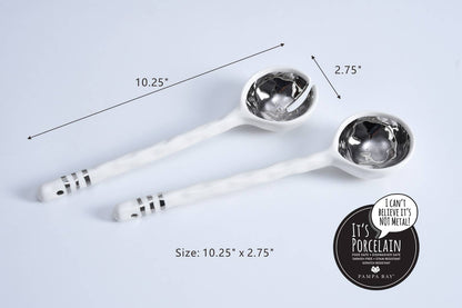 Pampa Bay - Porcelain Salad Server Set