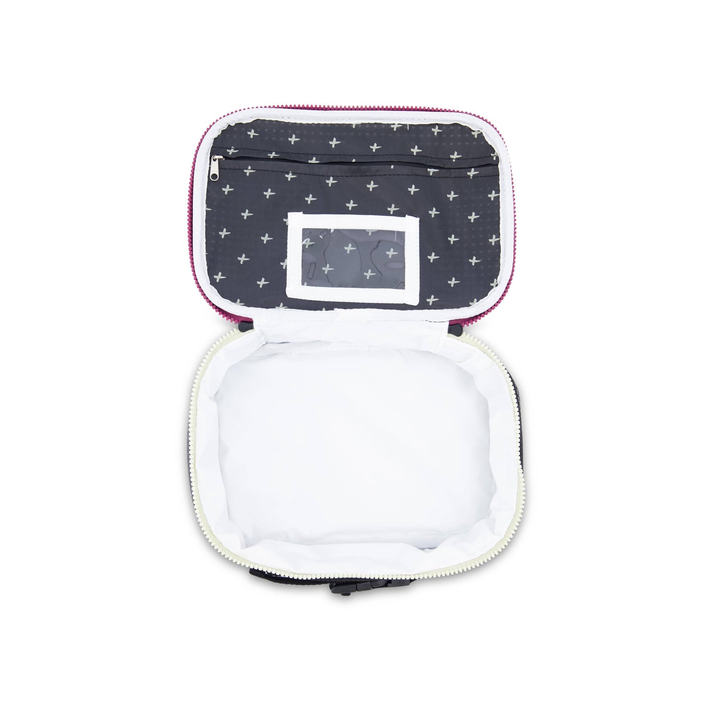 Light + Nine - Insulated Lunch Tote Checkered Brick