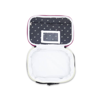 Light + Nine - Insulated Lunch Tote Checkered Brick