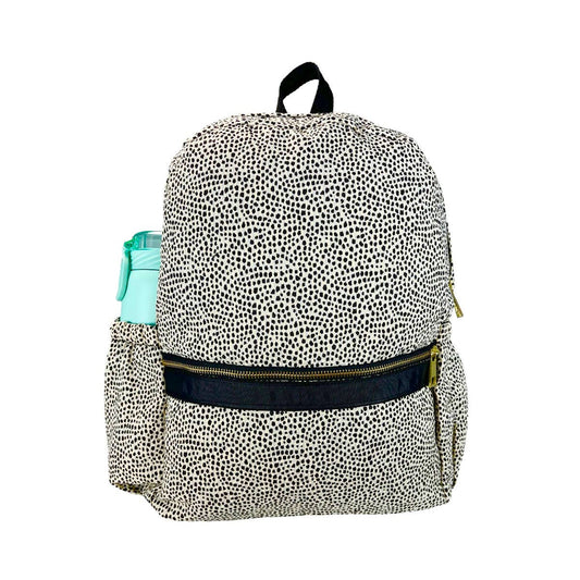 Mint - Cheetah Seersucker Medium Backpack w/ Pocket | Mint