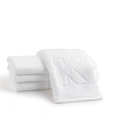 Waterdale Collection - Initial Embossed Finger Towel