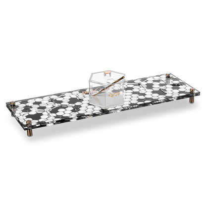 Waterdale Collection - Onyx Simanim Tray