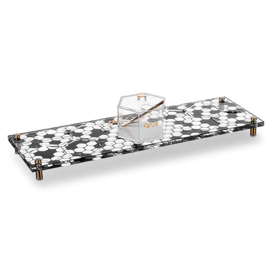Waterdale Collection - Onyx Simanim Tray