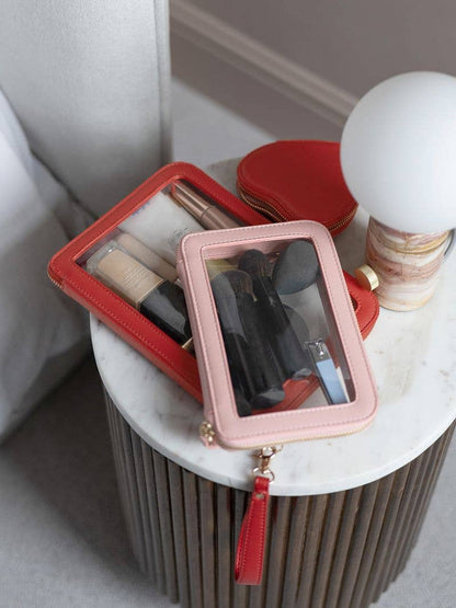 Stackers - Heart Travel Pouch Set - Cosmetic & Toiletry Bag