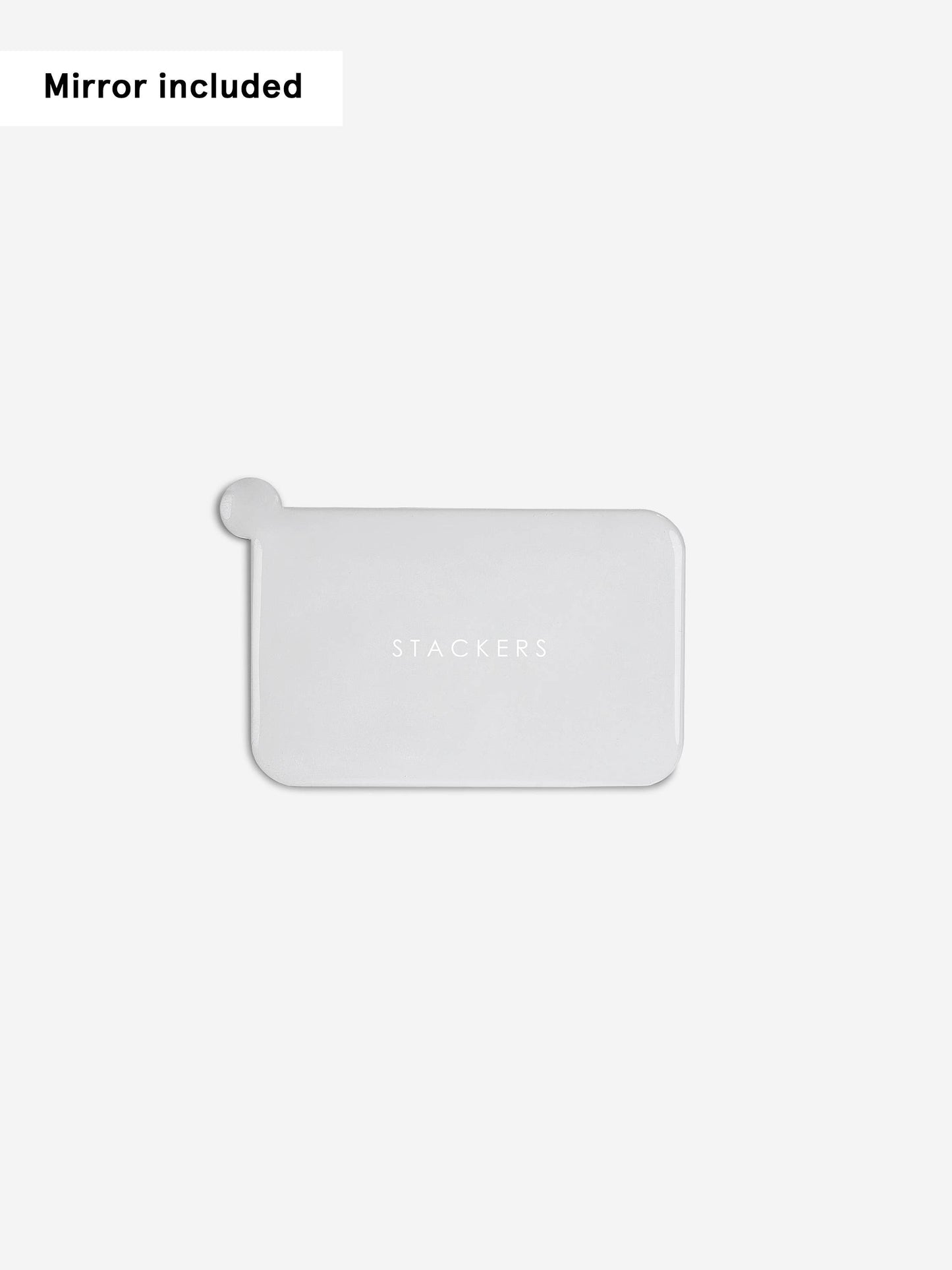 Stackers - Nested Cosmetic Bag Set of 2 - Metallic Pearl