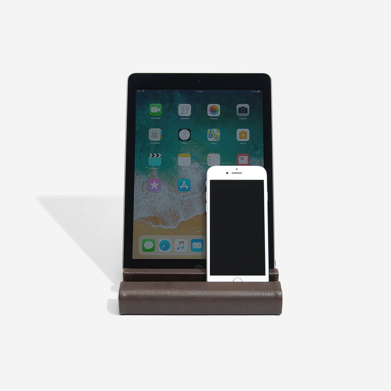 Stackers - Brown Tech Stand
