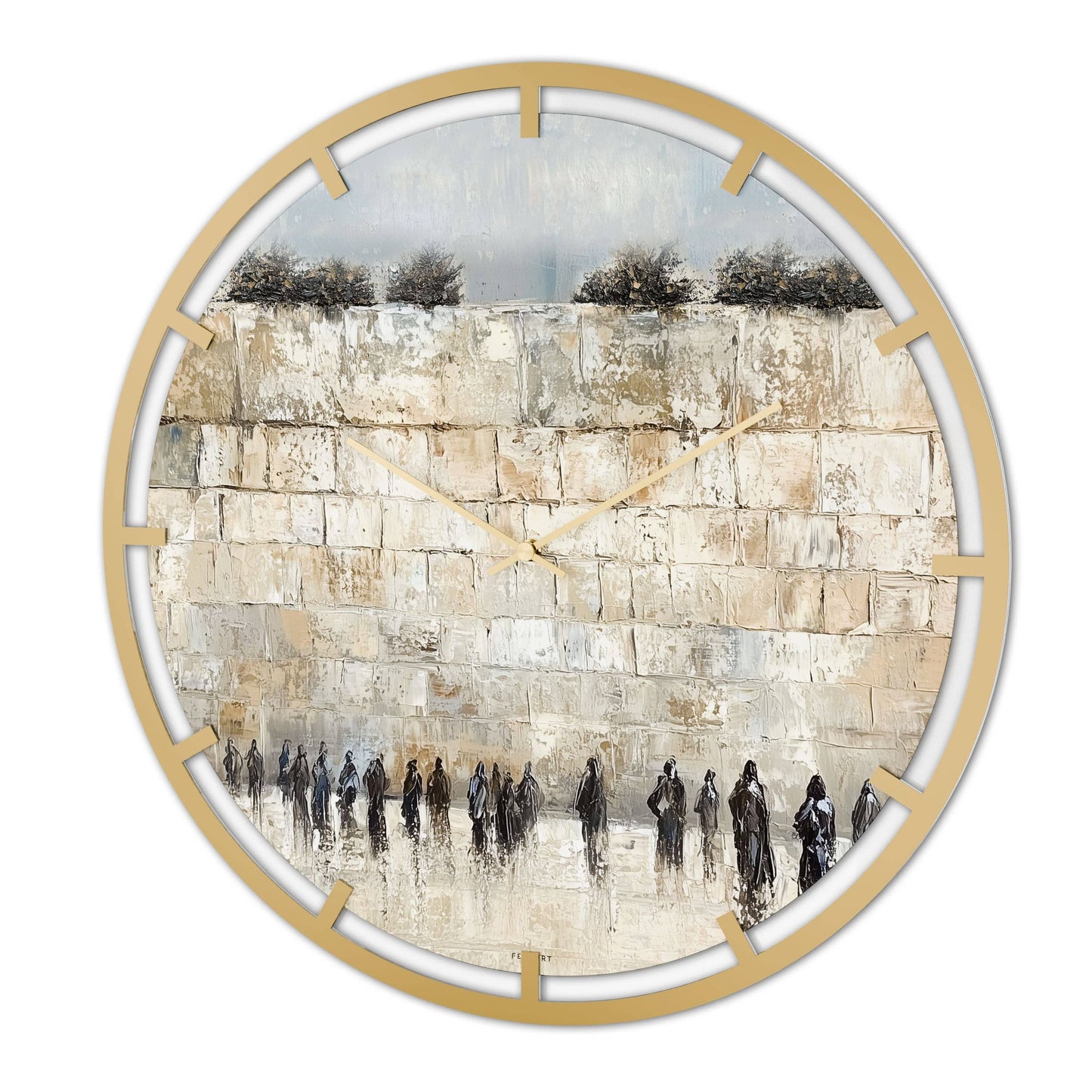 Feldart LLC - Leatherite Kosel Wall Clock
