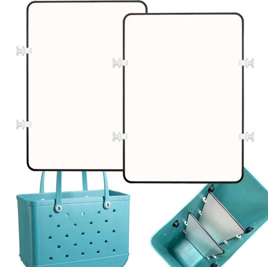 CrocBagg - Set of 2 Bag Dividers: White