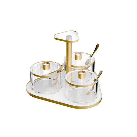Feldart LLC - Classic Swivel Dip Dish