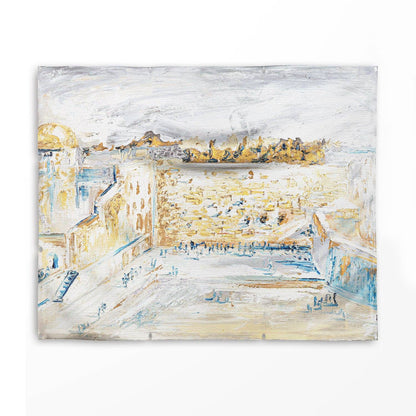 Waterdale Collection - Kosel Plaza Vinyl Sukkah Decoration or Mural