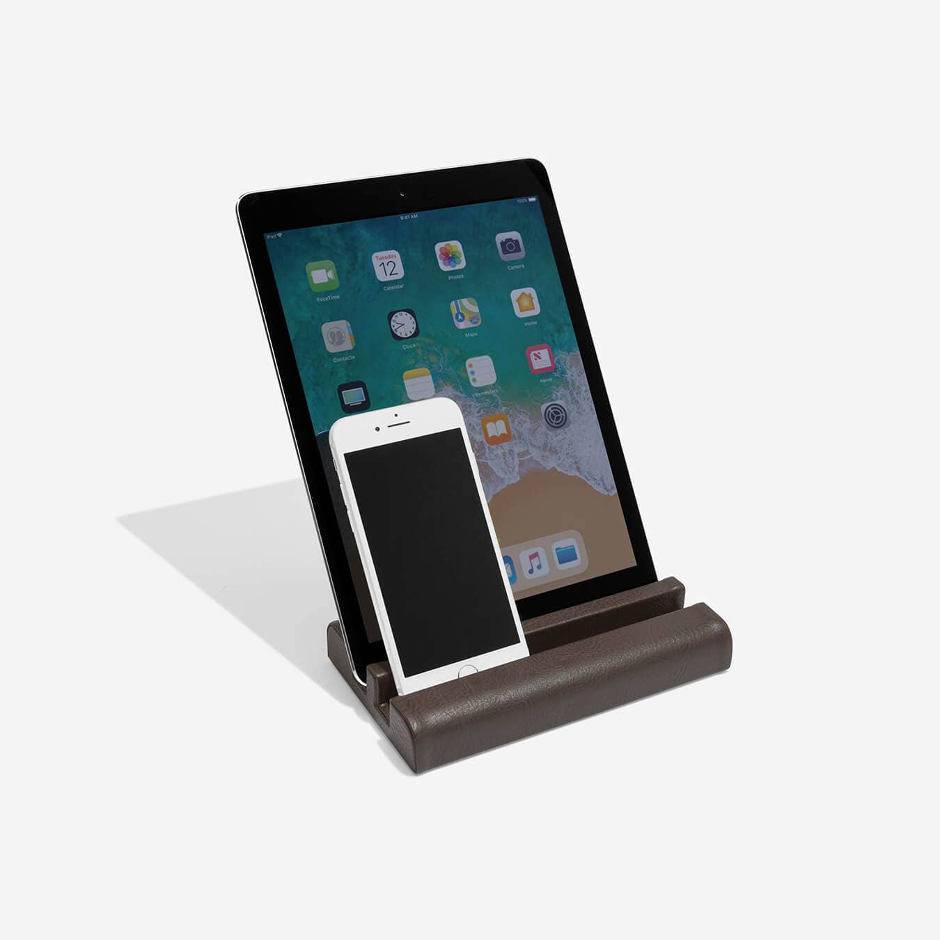 Stackers - Brown Tech Stand