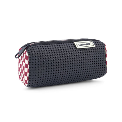 Light + Nine - Pencil Pouch Checkered Brick