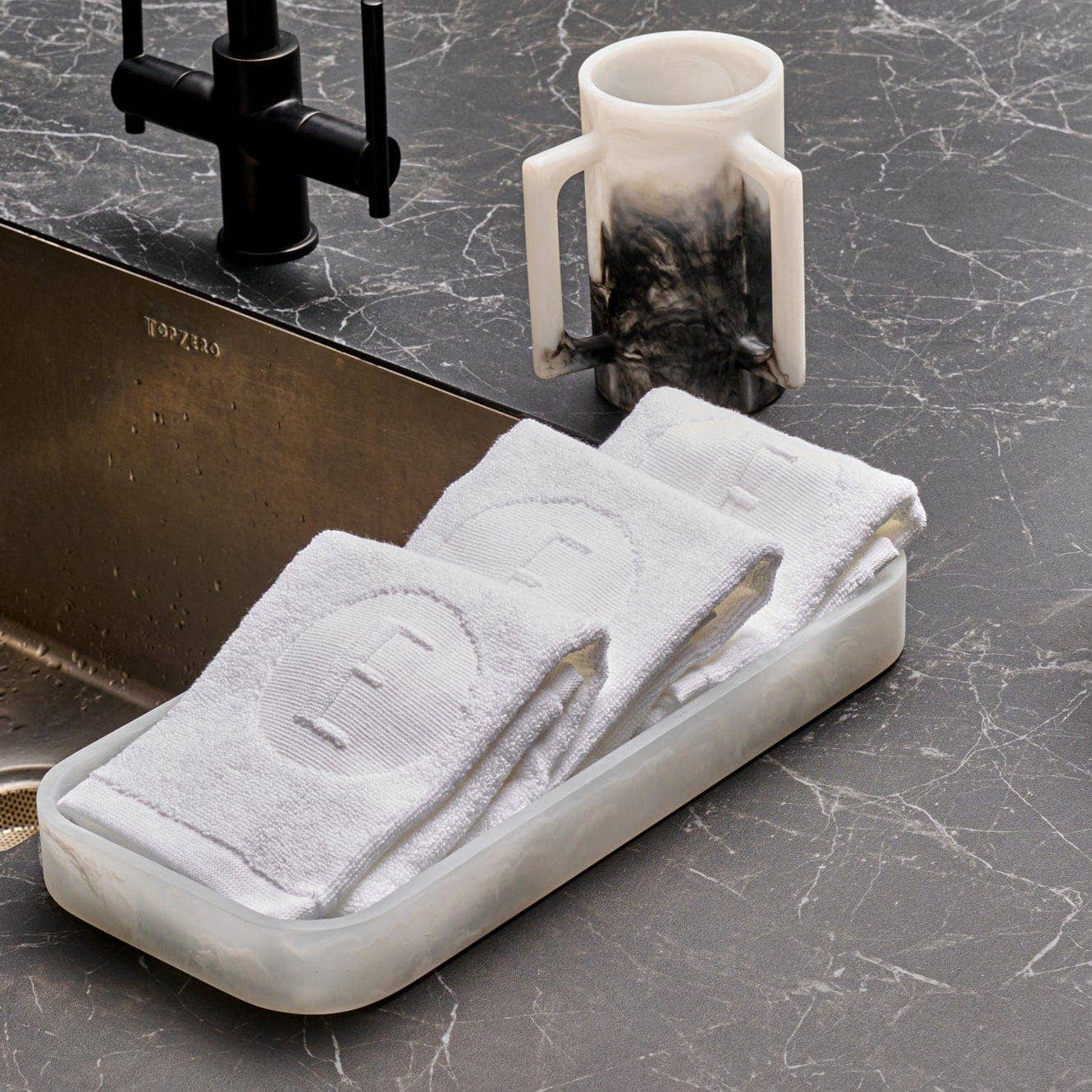 Waterdale Collection - Resin Towel / Bread Tray