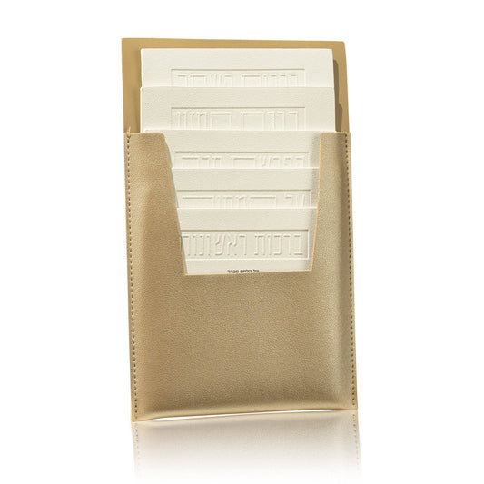 Waterdale Collection - Leather Magnetic Brachos Set