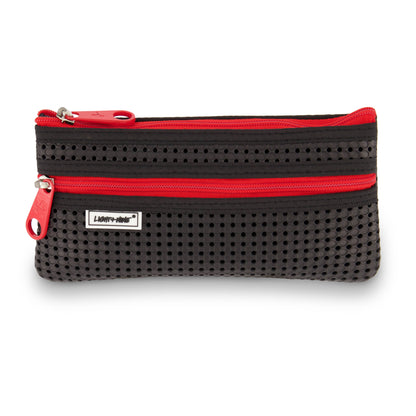 Light + Nine - Flat Pencil Pouch Red Classic