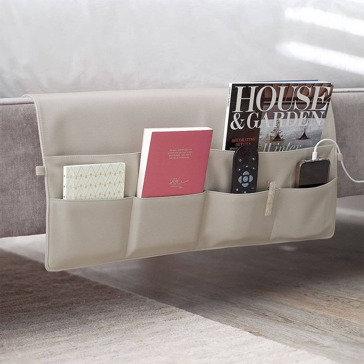 Stackers - Oatmeal Large Bed Pocket