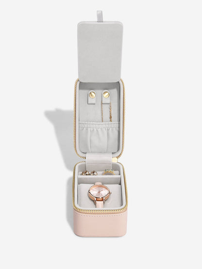 Stackers - Travel Jewellery & Watch Box- Blush Pink