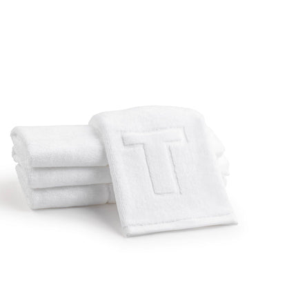 Waterdale Collection - Initial Embossed Finger Towel