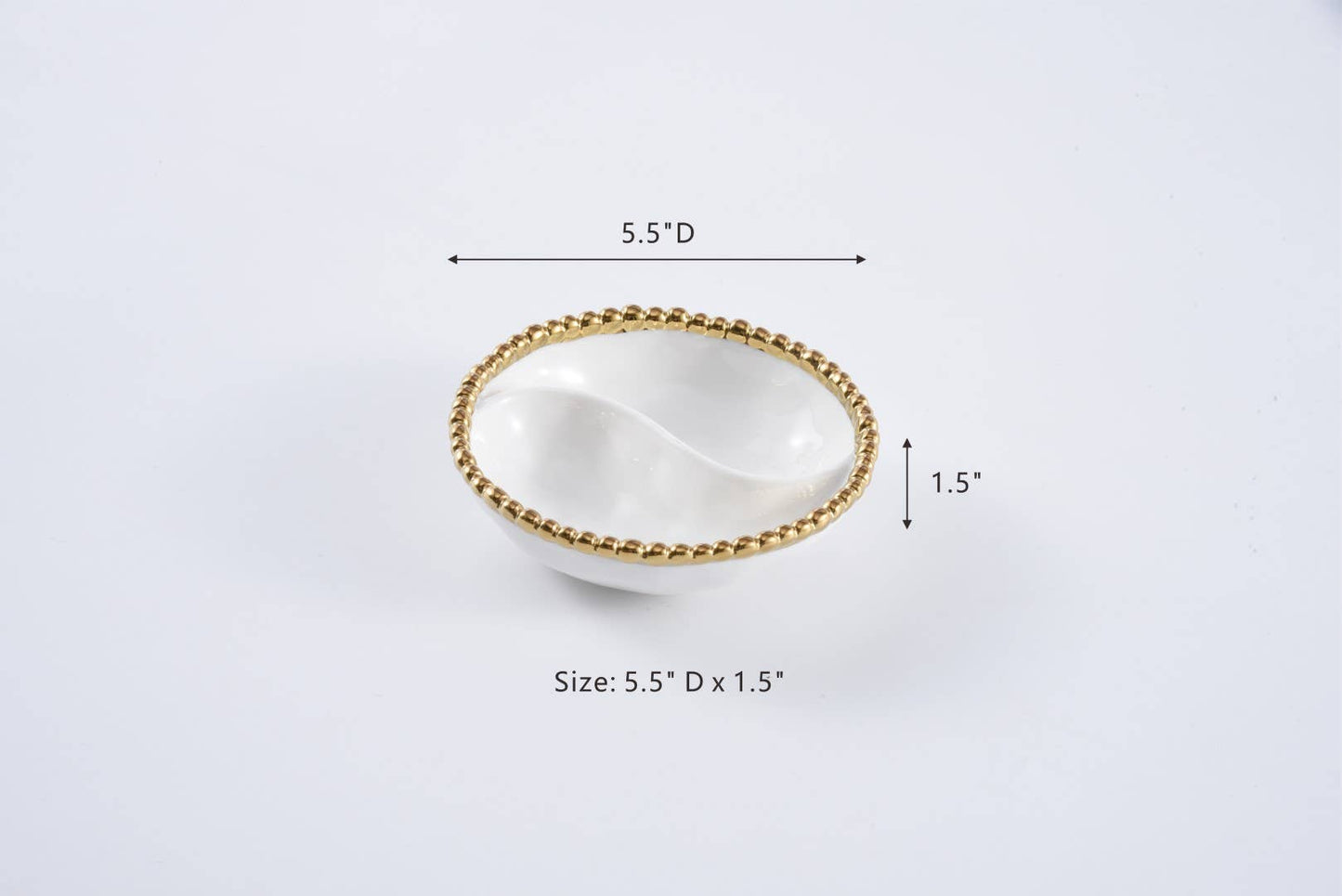 Pampa Bay - Mini 2 Section Platter