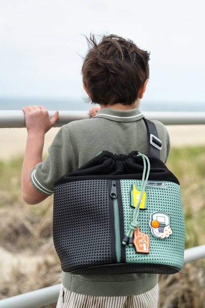 Light + Nine - Lightweight Customizable Drawstring Swim Bag by Light+Nine