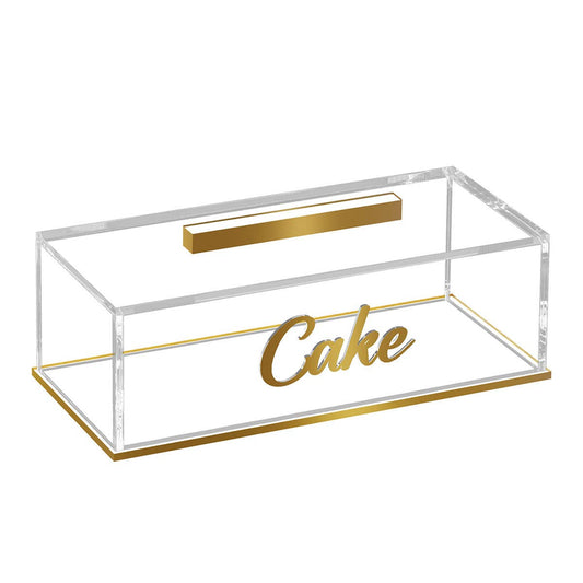 Feldart - Classic Cake Log Holder: Gold