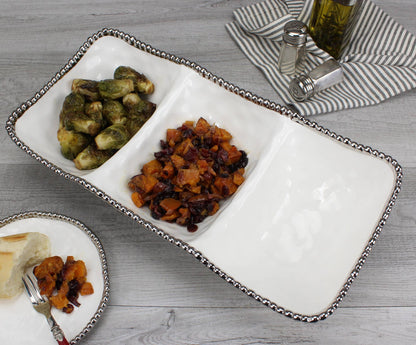 Pampa Bay - 3-Section Serving Piece