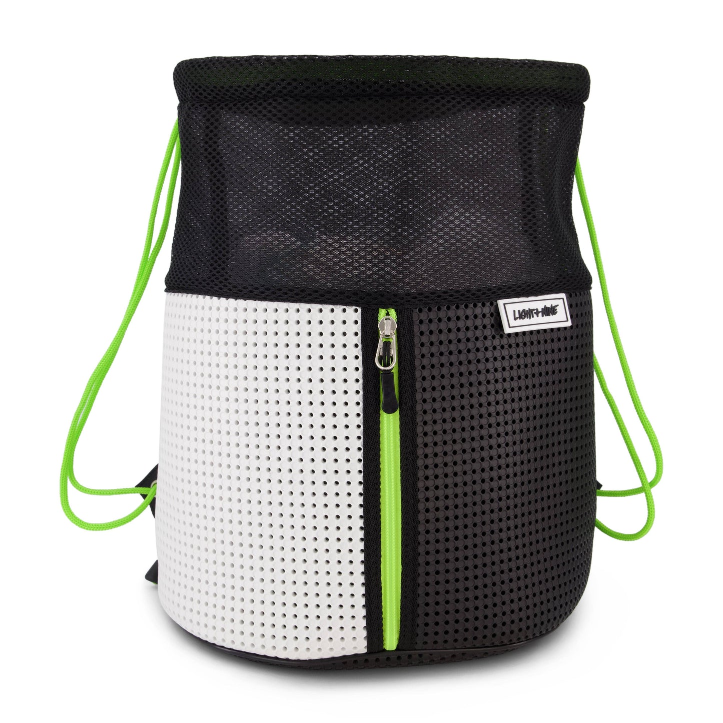 Light + Nine - Sophy Zippered Neon Lime