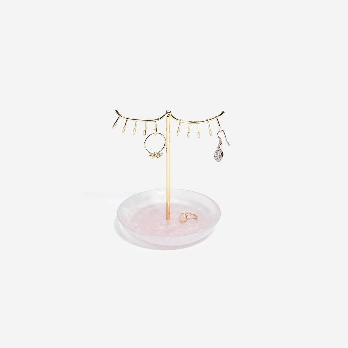 Stackers - Eyelash Quartz Effect Jewellery Stand
