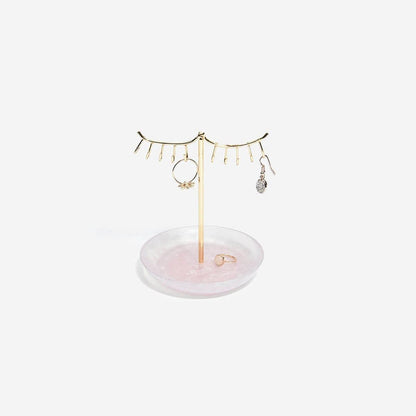 Stackers - Eyelash Quartz Effect Jewellery Stand
