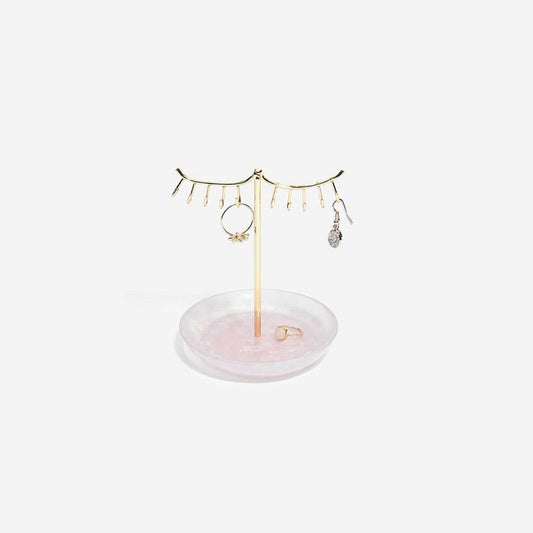 Stackers - Eyelash Quartz Effect Jewellery Stand