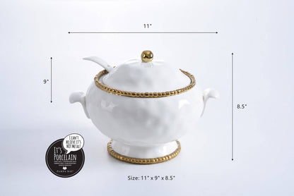 Pampa Bay - Soup Tureen & Spoon