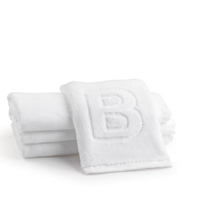 Waterdale Collection - Initial Embossed Finger Towel