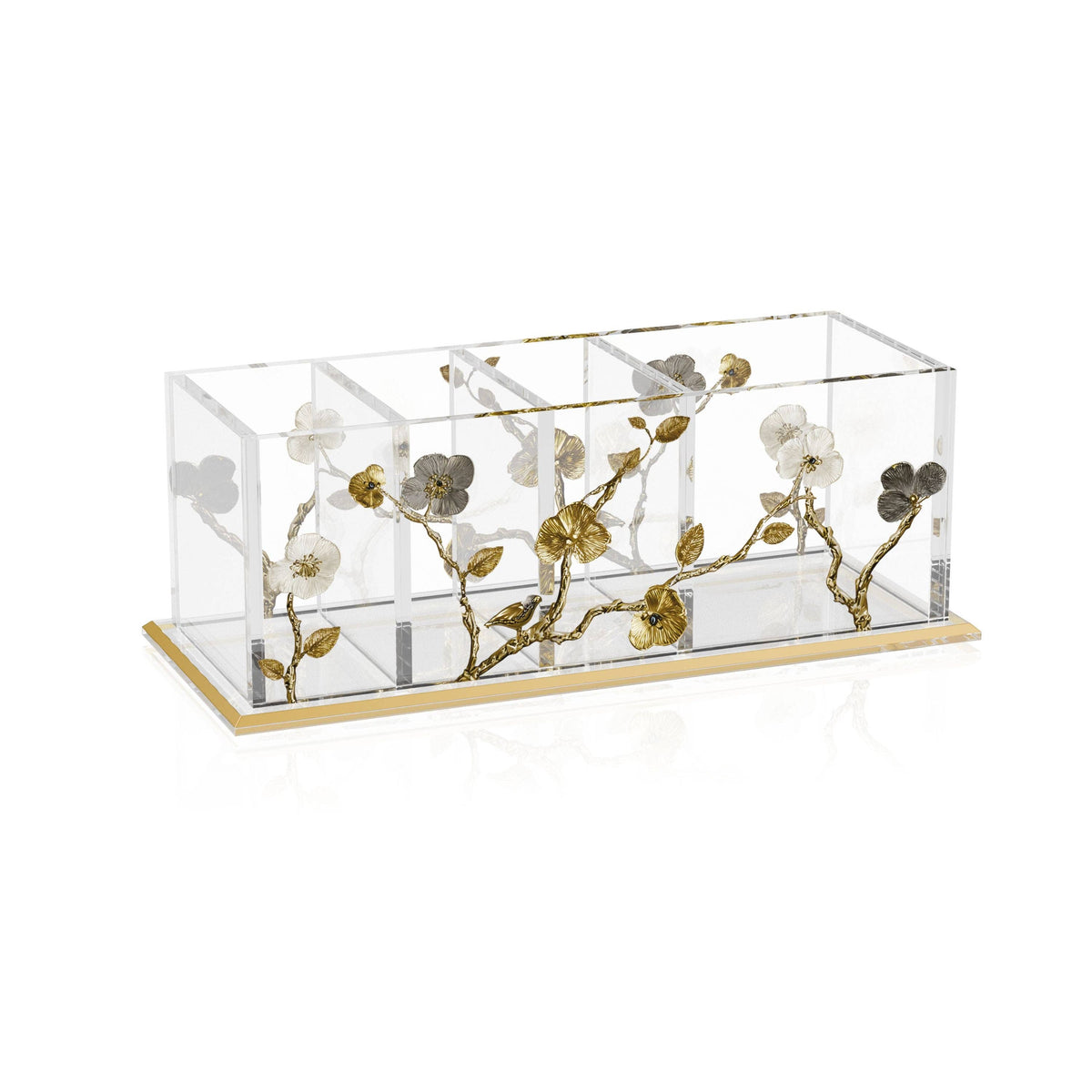 Feldart LLC - Ornate Garden Cutlery Holder