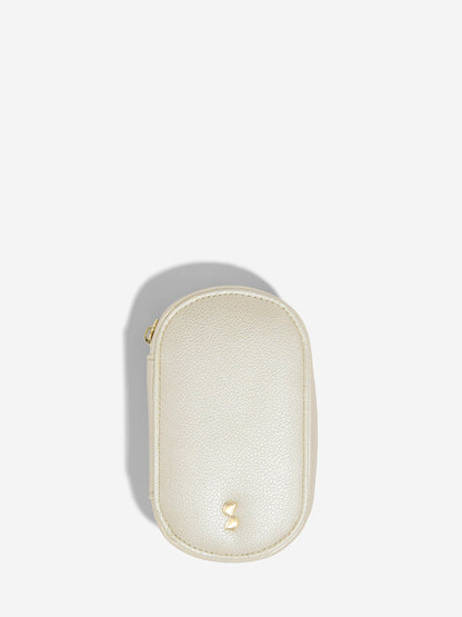Stackers - Metallic Pearl Compact Cosmetic Case