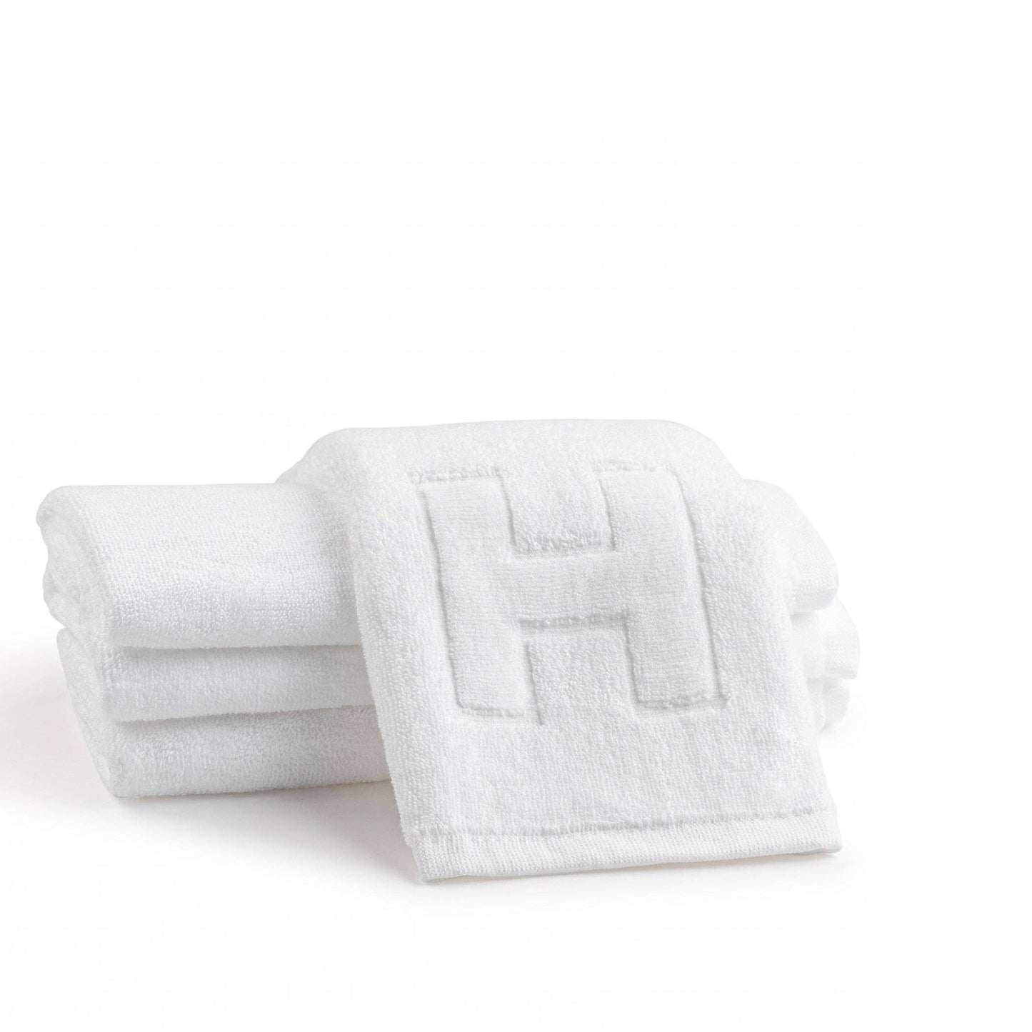 Waterdale Collection - Initial Embossed Finger Towel