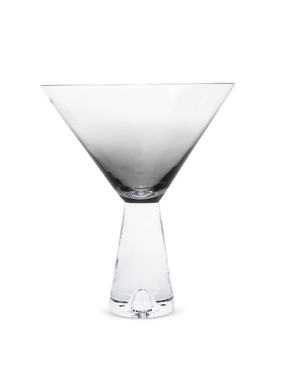 VIVIENCE - Set of 6 Ombré Smoke Martini Cups
