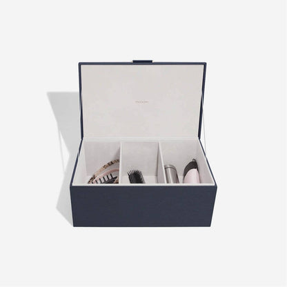 Stackers - Navy & Gold Medium Storage Box