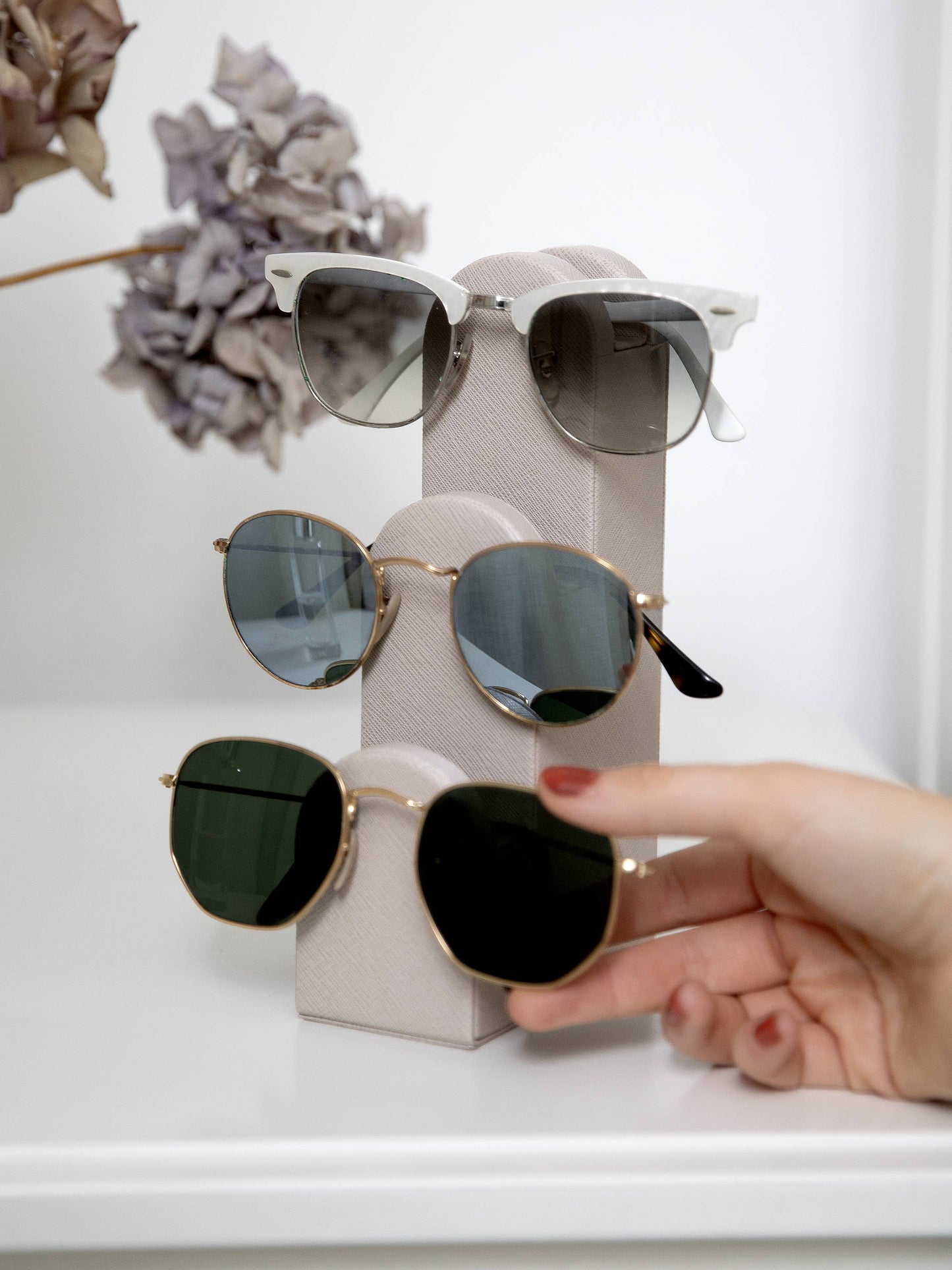 Stackers - Taupe Glasses Stand