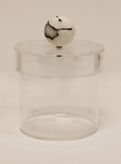 VIVIENCE - Acrylic Canister with Clear Ball Knob